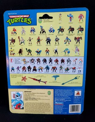 Vintage 1992 Teenage Mutant Ninja Turtles TMNT MERDUDE 5th Anniversary 2