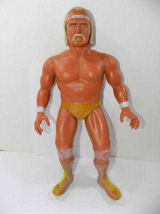 Vintage 1985 Wwf Wrestling Superstars Hulk Hogan 16 " Ljn Toy Figure Titan Sports