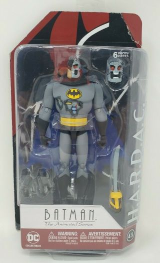 Dc Collectibles Batman The Animated Series H.  A.  R.  D.  A.  C.  Hardac Action Figure