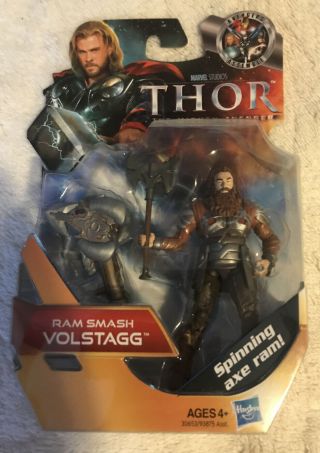 Marvel Studios - Thor (mighty Avenger) - Volstagg (ram Smash) - Action Figure