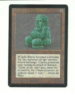 Jade Statue Mtg Beta (090)