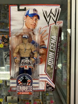 Wwe John Cena Tribute To The Troops Mattel Basic K - Mart Exclusive Figure