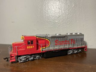 Ho Scale - Model Railroad - Tyco - Santa Fe - - Engine - 6067 With 1 Caboose