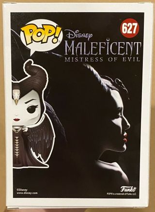 Maleficent Disney Funko Pop Autographed/Signed Angelina Jolie 3