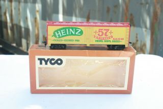 Vintage Heinz 57 Varieties Tyco Ho Scale Electric Train W/box