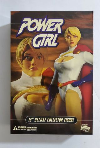 Power Girl 1/6 Scale 13 " Deluxe Figure Dc Direct,  Mib