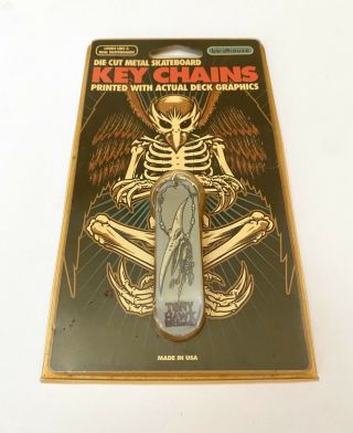 Tony Hawk Birdhouse Skateboard Deck Keychain Vintage Retro Tech Deck Rare?
