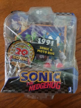 Jazwares Sonic The Hedgehog 20th Anniversary Classic Action Figure Maneuverable