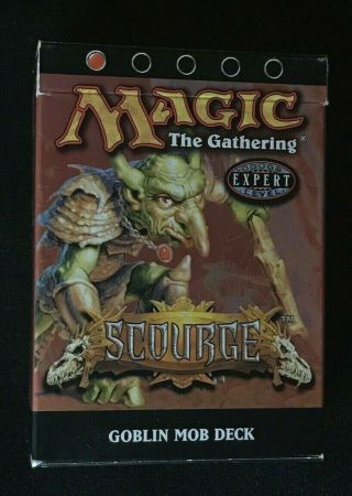 Magic The Gathering Scourge Goblin Mob Deck - 60 Cards Nm