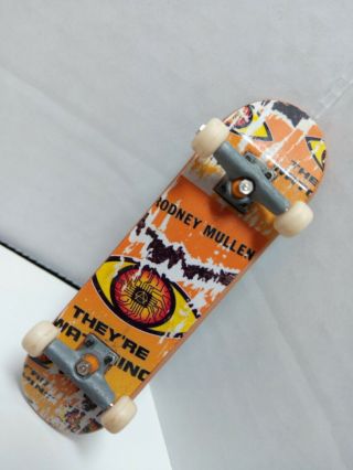 Tech Deck Rodney Mullen A - Team Skateboard Finger Board Generation 4 Vintage Rare