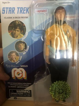Mego Tv Favorites Star Trek Chekov 8 Inch Action Figure Nip