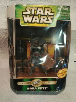 Starwars Power Of The Force: Boba Fett 300th Special Edition Action Figure