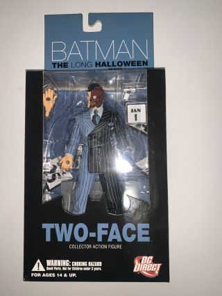 Batman Two - Face The Long Halloween Figure Dc Direct Moc