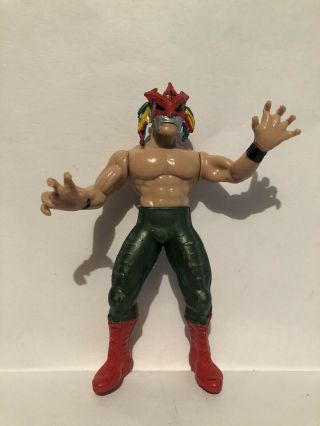 Crazy Boy Action Figure 5in Mexican Wrestler Mexican Toys 5.  50”