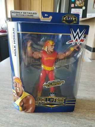 Wwf Wwe Mattel Elite “hall Of Fame” Hulk Hogan Target Exclusive Action Figure