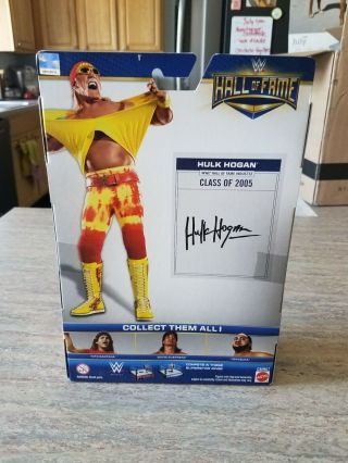 WWF WWE Mattel Elite “Hall of Fame” Hulk Hogan Target Exclusive Action Figure 3