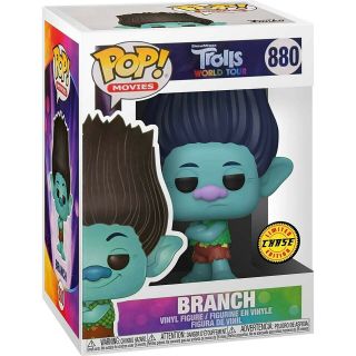 Funko - Pop Movies: Trolls World Tour - Branch 880 Limited Chase Edition