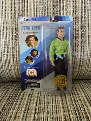 Star Trek Capt Kirk 2018 Mego Corp Classic 8 Inch Limited Figure Mosc