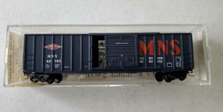 N Scale Micro - Trains Mtl - Mns - Minneapolis Northfield Southern 50 