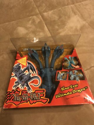 Yu - Gi - Oh 2002 Mattel Blue Eyes Ultimate Dragon 7 " Figure Toy Factory