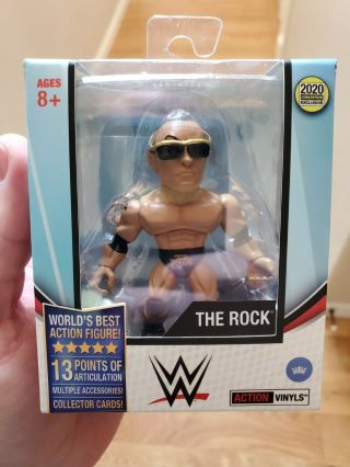 Sdcc 2020 Exclusive Wwe The Rock People 