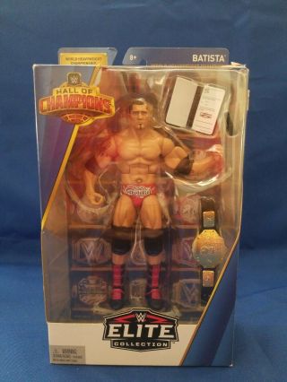 Wwe Mattel Elite Hall Of Champions Batista Action Figure [target Exclusive]