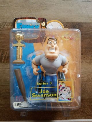 Mezco Family Guy Series 3 Joe Swanson Action Figure