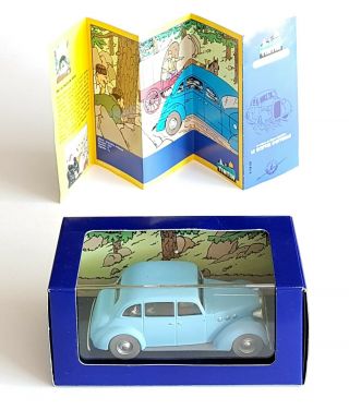 Voiture Car Tintin Atlas N°27 Voiture De Bianca Castafiore Boite,  Certificat