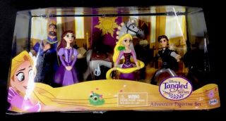 Tangled The Series Adventure Figurine Set Disney Channel Jakks Pacific Toy
