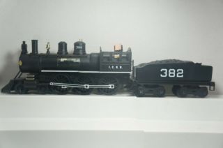 Jim Beam Decanter 1988 G Scale/Gauge 1 Steam Locomotive W/ Tender ICRR 382 4 - 6 - 0 2