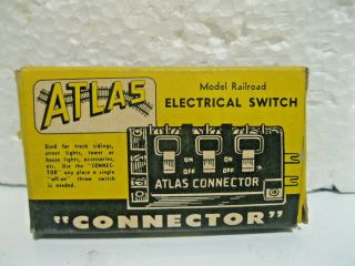 Vintage Atlas Model Railroad Electrical Switch Connector 205