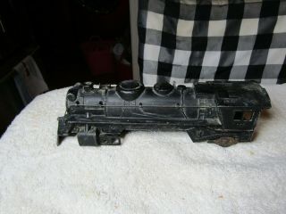 Vintage Marx O Scale Diecast Steam Locomotive Body Shell 666 Only Parts 1950s