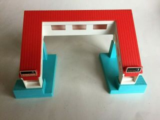 Vintage (1978) Tomy Plarail Passenger Overpass - Sized For Trackmaster As Well