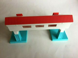 Vintage (1978) Tomy Plarail Passenger Overpass - Sized for Trackmaster as Well 2
