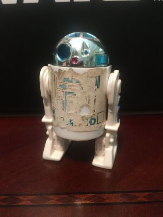 1977 Vintage Star Wars First 12 Early Bird Dark Blue Dome R2 - D2 Action Figure