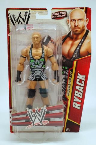 Wwe Basic Superstar 22 Ryback Wrestling Figure First Time In The Line