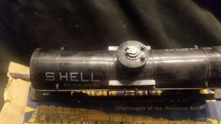 Vintage American Flyer Post War S Scale 625 Shell Tank Car - 12 2