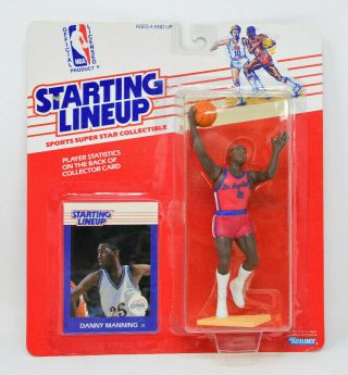 Starting Lineup 1988 Danny Manning Los Angeles Clippers Basketball Nba Slu