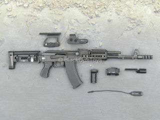 1/6 Scale Toy Spetsnaz Mvd Sobr - Bulat - Ak - 74m Assault Rifle W/attachment Set