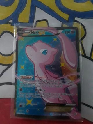 Mew Ex Full Art Holo Rc24/rc25 Pokemon Card Legendary Treasures Radiant Collect