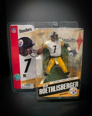Mcfarlane’s Sports Picks • Nfl Series 11 - Ben Roethlisberger Steelers (variant)