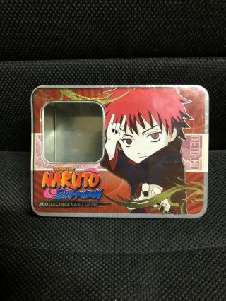 Naruto Shippuden Collectible Card Game Tin 2 Of 3 - No Cards,  Tin Only