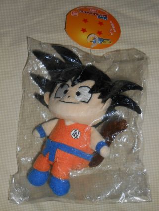 Bandai Dbz Dragon Ball Kai Mini Plush Doll - 5.  5 " Son Goku Plush