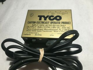 Vintage Tyco Ho Scale Electric Power Pack Train Transformer Model 899b -