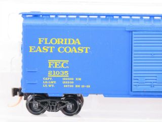 N Scale Micro - Trains MTL 20096 FEC Florida East Coast Box Car 21035 2
