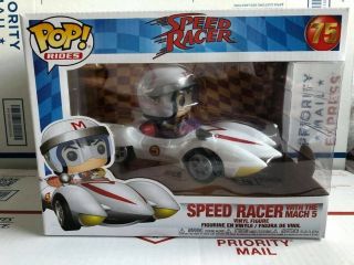 Funko Pop Rides: Speed Racer With Mach 5 Vinyl Figure
