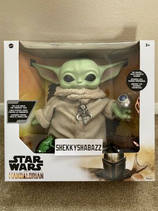The Child Baby Yoda Star Wars The Mandalorian Mattel 4 Accessories Mattel Nib