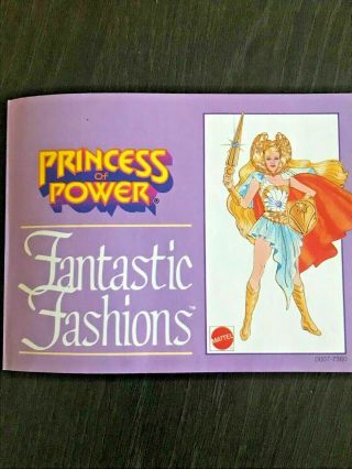 She - Ra Princess Of Power Fantastic Fashions