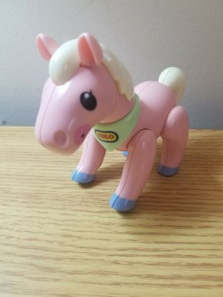Tolo Pink Pony Horse Plastic Toy Figure