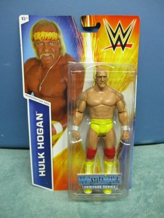 Wwe Mattel Basic Hulk Hogan 20 Wrestlemania Heritage Exclusive 2014 Wwf Raw